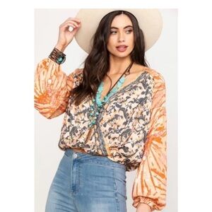 Cruisin Together printed top from Free People